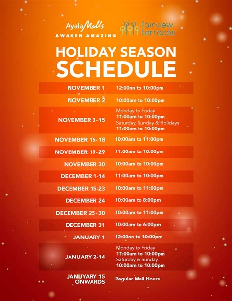 ayala feliz mass schedule saturday|Ayala Malls Holiday Operating Hours.